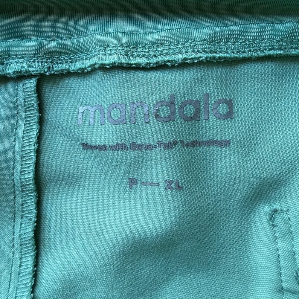 Mandala Equa-Tek Yoga Scrub Pants Joggers Lot of 2 Bundle XL Petite Maternity - Picture 4 of 14